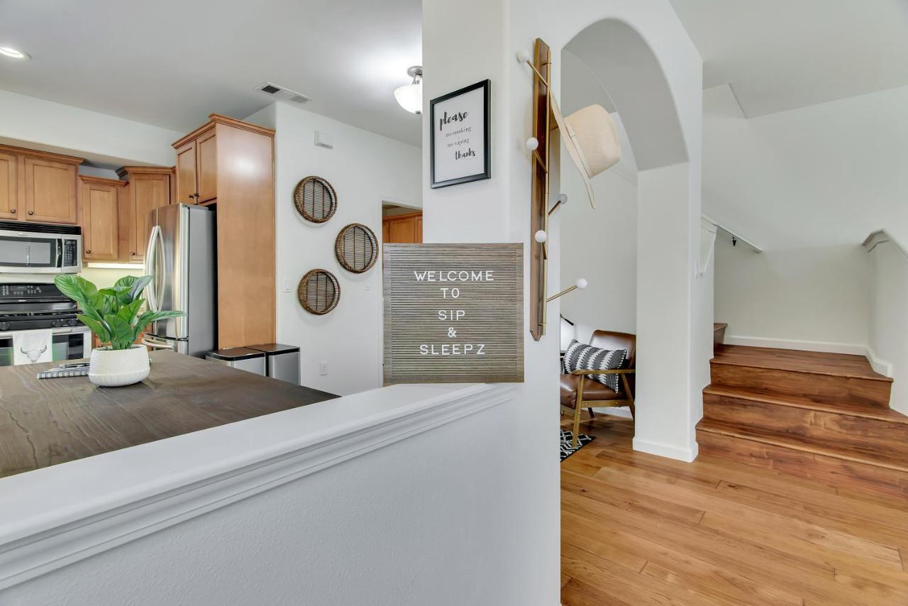 Downtown Paso: Sip N Sleepz 3 Bed/2.5 Bath Villa Paso Robles Eksteriør bilde